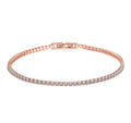 Tennis Bracelet rose Gold (2mm)