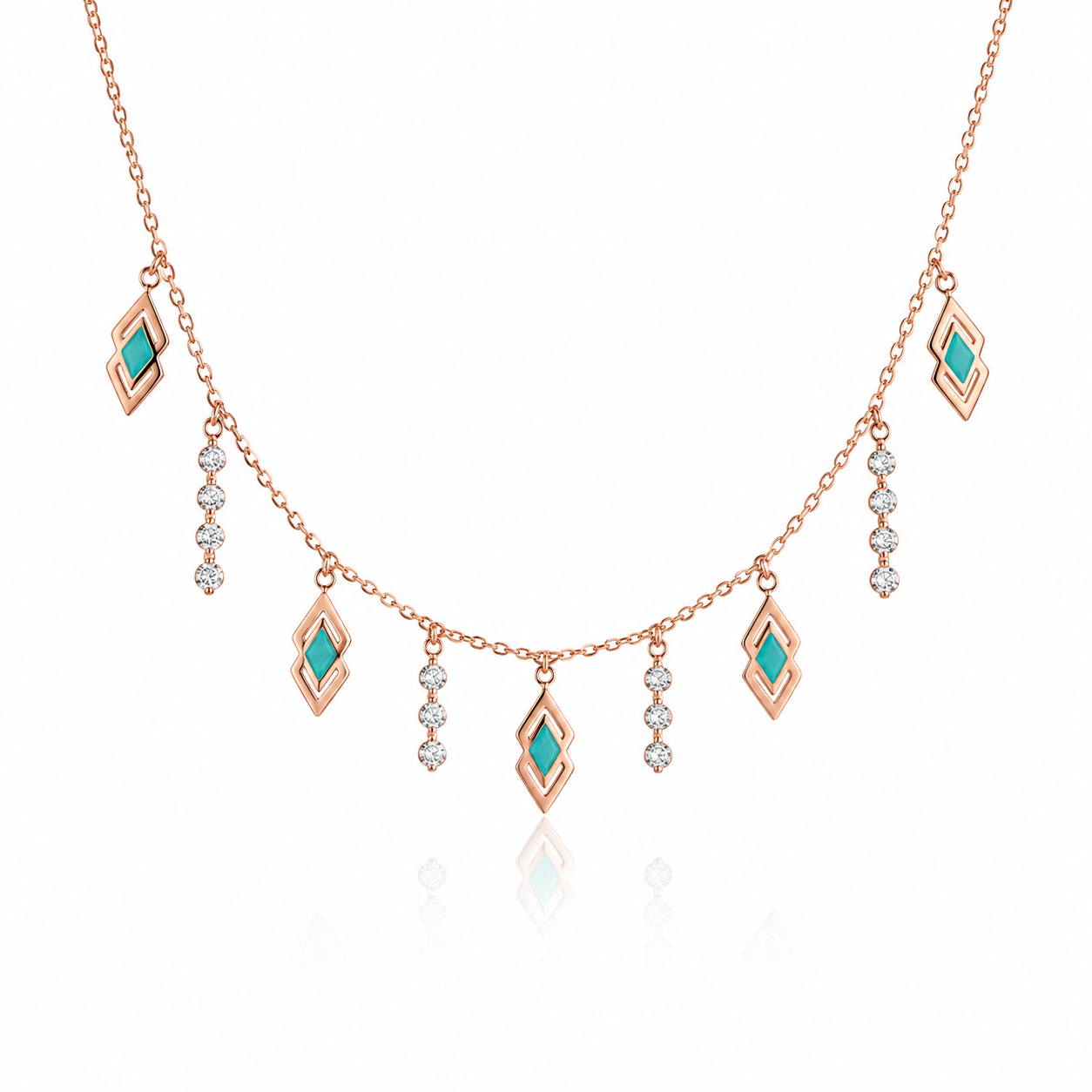 Collier Rose Aurea Oasis