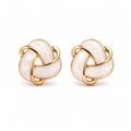 Boucles d’oreilles Aurea Ivory Knot