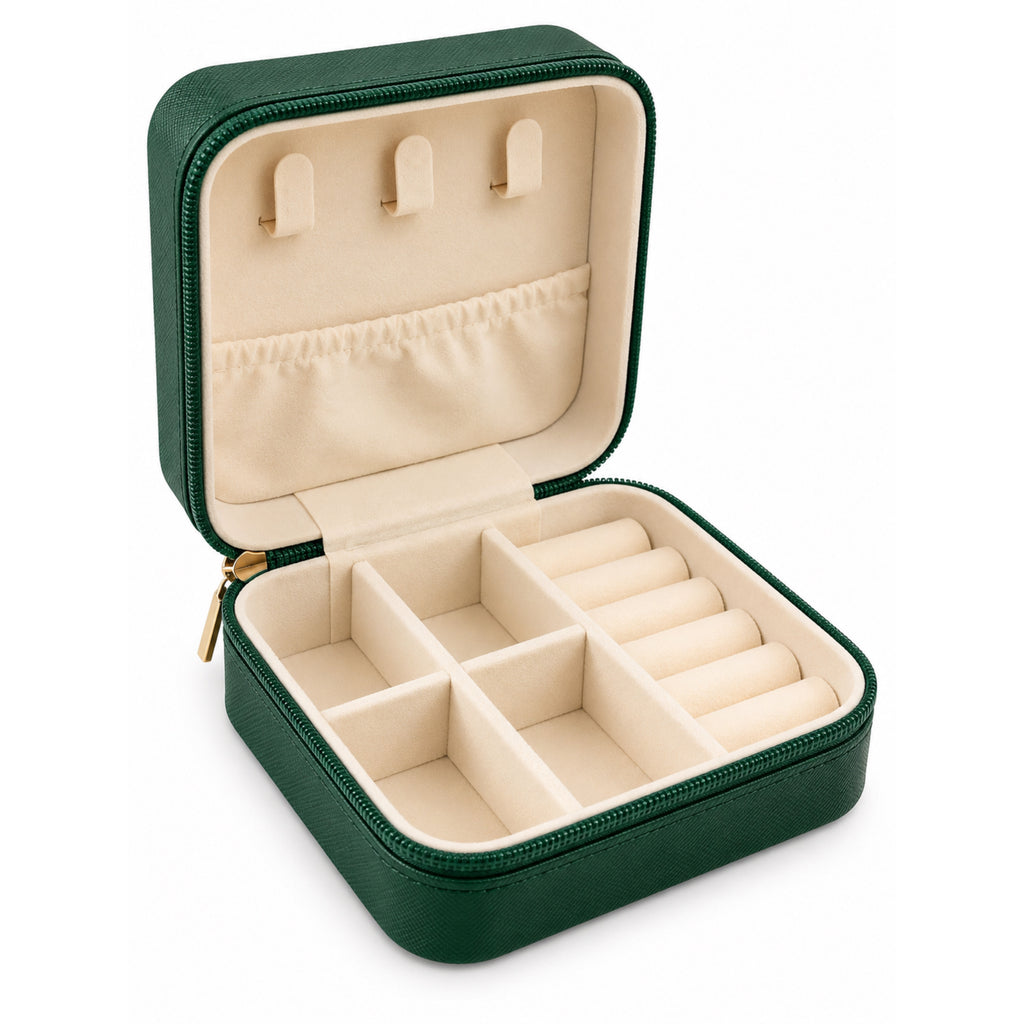 Boîte Vert – Aurea Emerald Jewelry Case