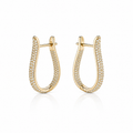 Créoles Infinity Sparkle Gold