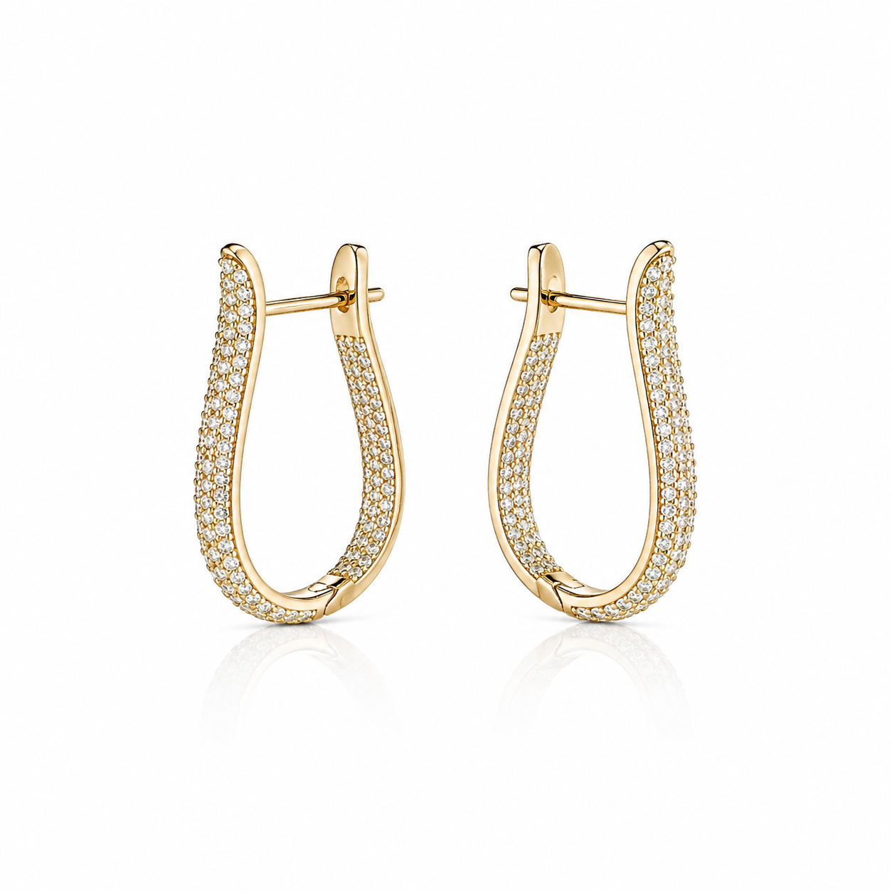 Créoles Infinity Sparkle Gold