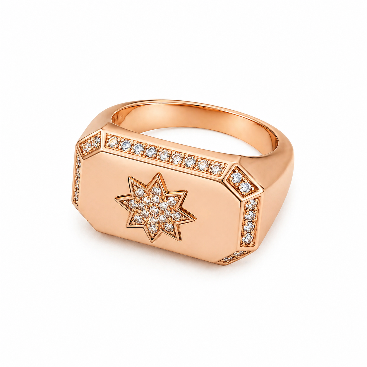Bague Star en Rose Gold (taille 10)