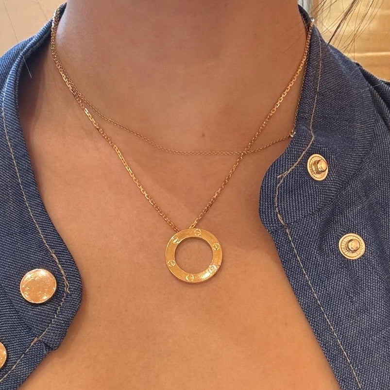 Collier Aurea Infinite Circle