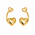 Boucles d’oreilles coeur