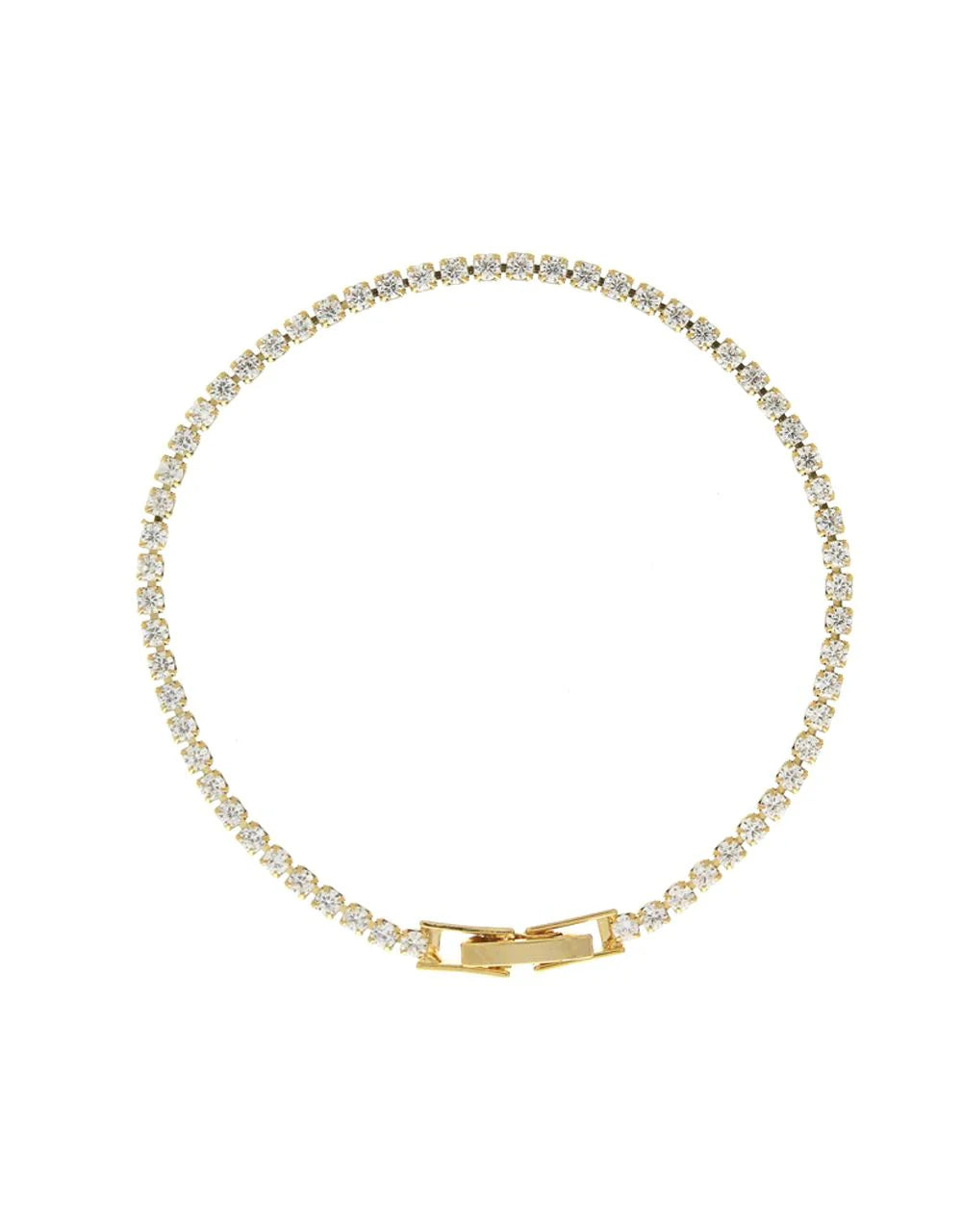 Tennis Bracelet doré (2mm)