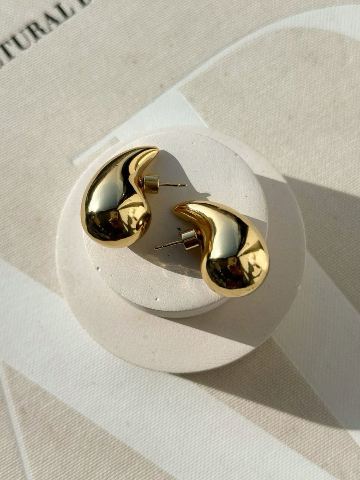 Boucles d’oreilles Goutte d’eau