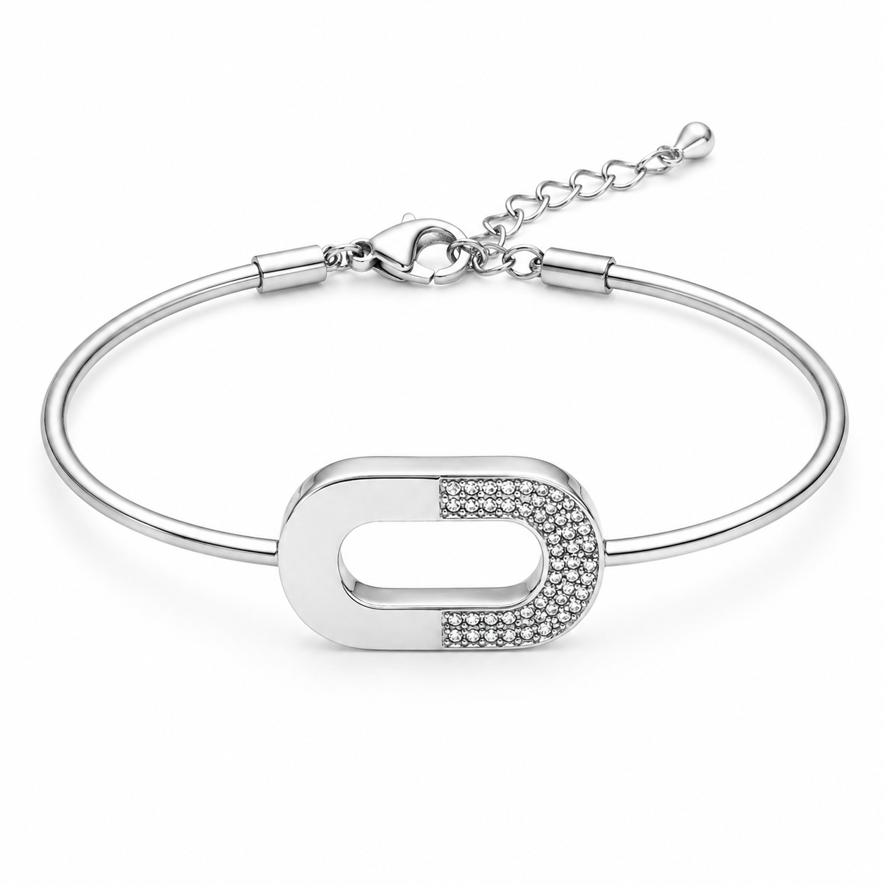 Bracelet Jonc Infinity Sparkle