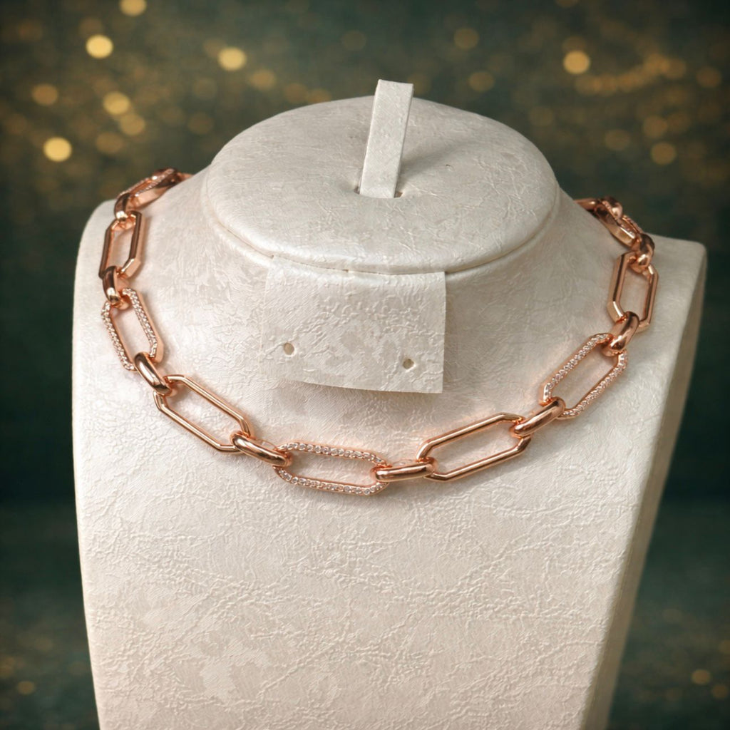 Aura Link – Collier Rose Gold