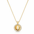 Collier Luna— Doré & Zirconiums