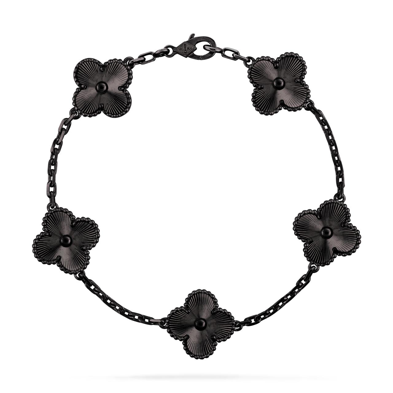 Gourmette Van Cleef Full Black