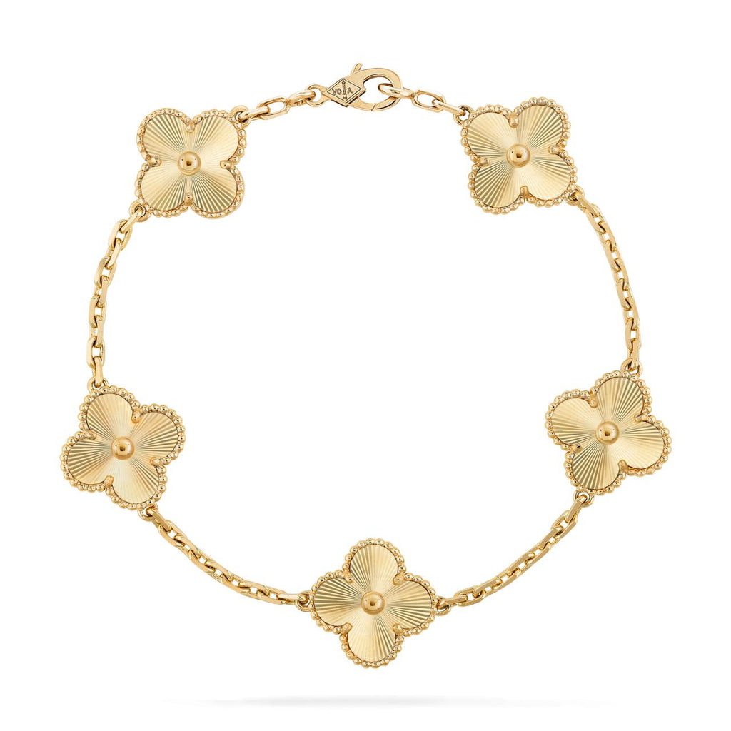 Gourmette Van Cleef Full Gold
