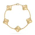 Gourmette Van Cleef Full Gold
